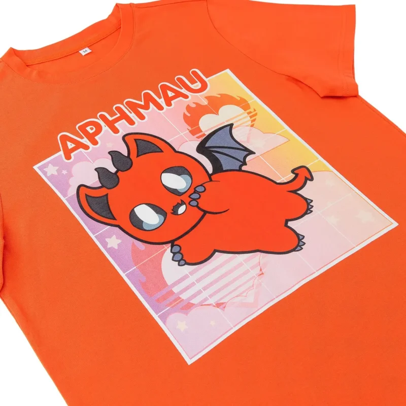 Setting hearts on fire! The Aphmau Demon Cat tee shirt is super comfy and purrfect for all your everyday adventures!
