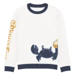 Aphmau Mermaid Tales Zane crewneck sweater with vibrant Zane character graphic and soft, cozy fabric.