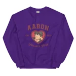 Aphmau Aaron Phoenix Drop varsity sweatshirt with character-inspired graphic design