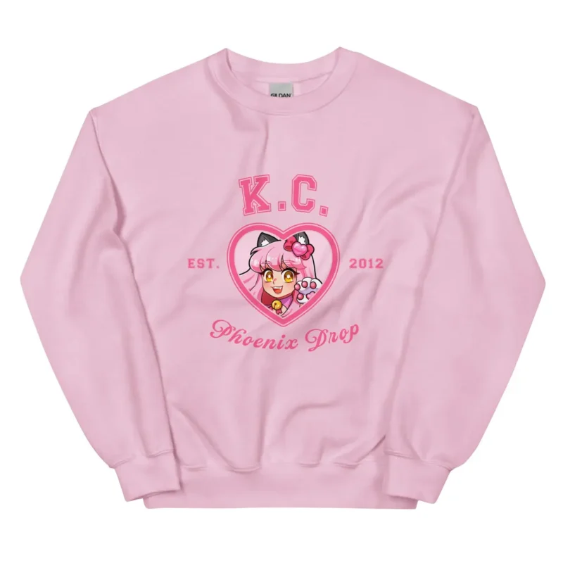 Make KC your MVP with this Phoenix Drop varsity sweatshirt! Rep your love for KC and Phoenix Drop High pride in style with this soft crew neck sweatshirt made from poly-cotton blend material. This comfy long sleeve pullover is officially licensed merch and features a cute graphic print design. Makes a great collectible gift for
