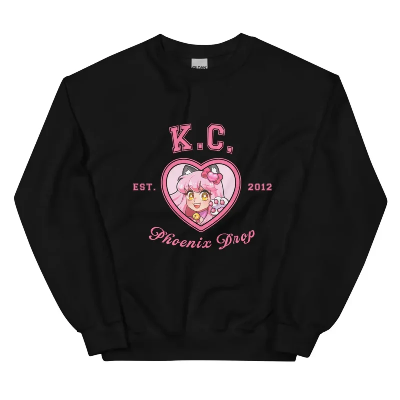 Make KC your MVP with this Phoenix Drop varsity sweatshirt! Rep your love for KC and Phoenix Drop High pride in style with this soft crew neck sweatshirt made from poly-cotton blend material. This comfy long sleeve pullover is officially licensed merch and features a cute graphic print design. Makes a great collectible gift for