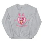 Make KC your MVP with this Phoenix Drop varsity sweatshirt! Rep your love for KC and Phoenix Drop High pride in style with this soft crew neck sweatshirt made from poly-cotton blend material. This comfy long sleeve pullover is officially licensed merch and features a cute graphic print design. Makes a great collectible gift for