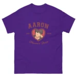 Aaron Phoenix Drop Varsity Tee featuring Phoenix Drop inspired graphic design