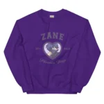 Aphmau Zane Phoenix Drop varsity sweatshirt with character-inspired graphic design