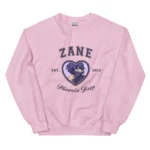 Aphmau Zane Phoenix Drop varsity sweatshirt with character-inspired graphic design