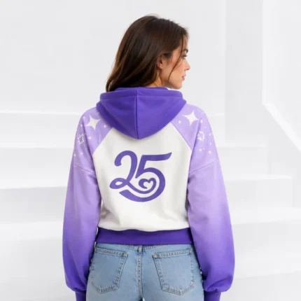 25 Million Aphmau Hoodie featuring a commemorative fan design, adjustable hood, and kangaroo pocket.